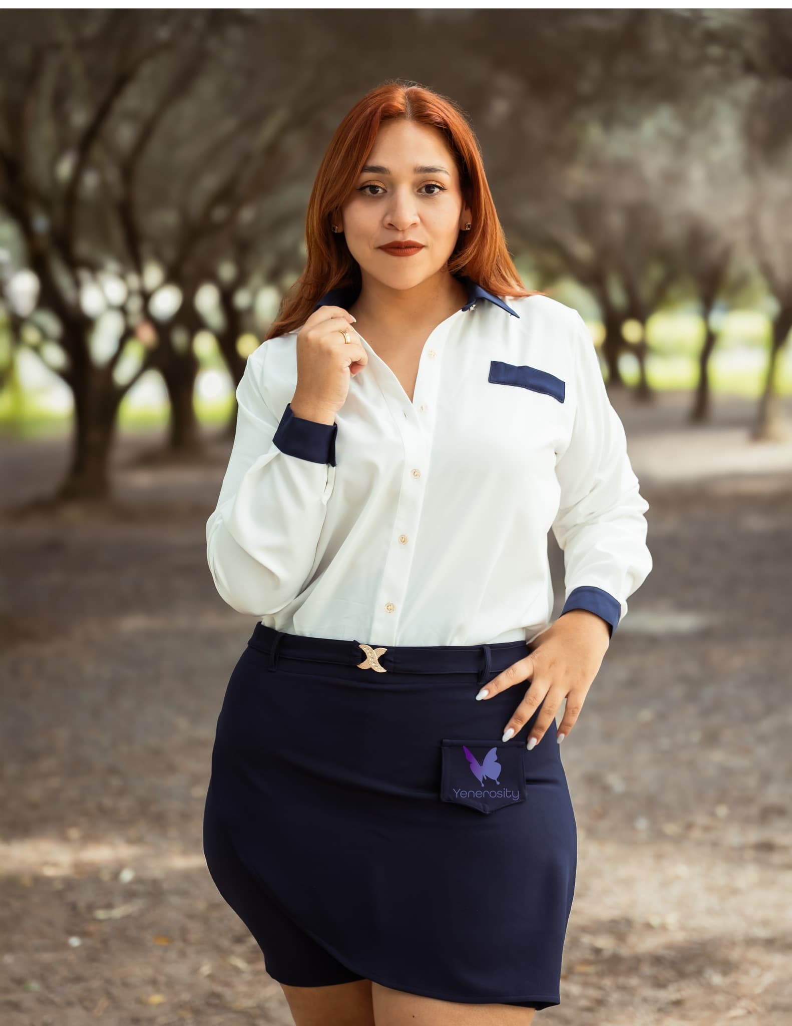 Alba — Blusa de seda francesa
